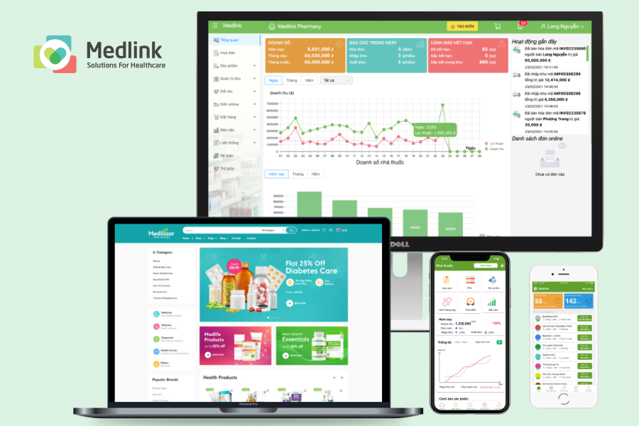 Medlink là giải pháp hỗ trợ tối ưu chuỗi cung ứng cho doanh nghiệp dược
